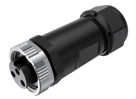 GLOBIX 7/8″ Kabelsteckverbinder – Buchsenkontakte (Female), Lötanschluss, Montierbare Ausführung