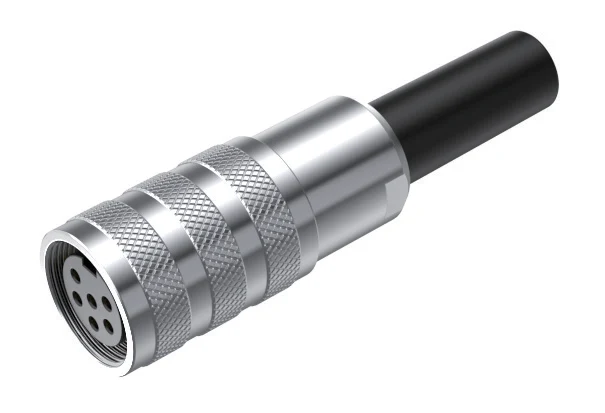 GLOBIX M16 Kabelsteckverbinder – Buchsenkontakte (Female), Geschirmt, Lötanschluss
