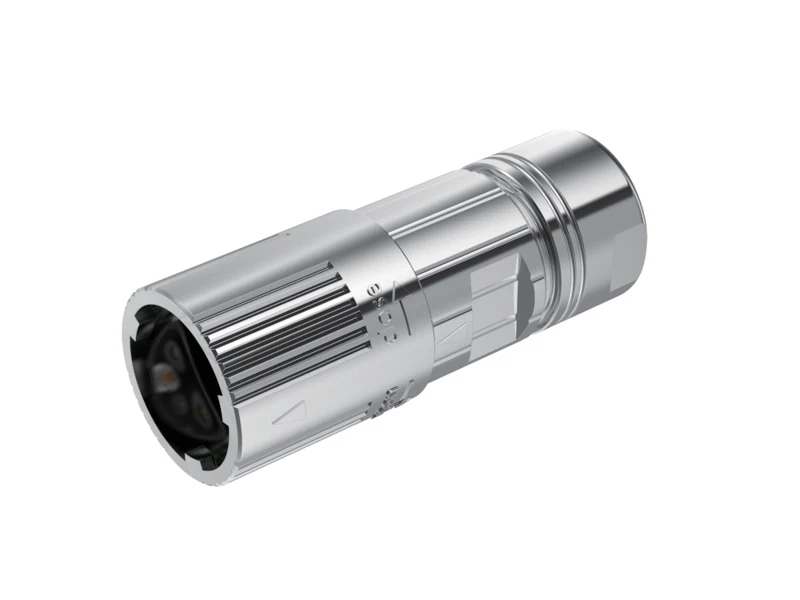 GLOBIX M17 Kabelsteckverbinder – Buchsenkontakte (Female), Crimpanschluss, Twist-Lock