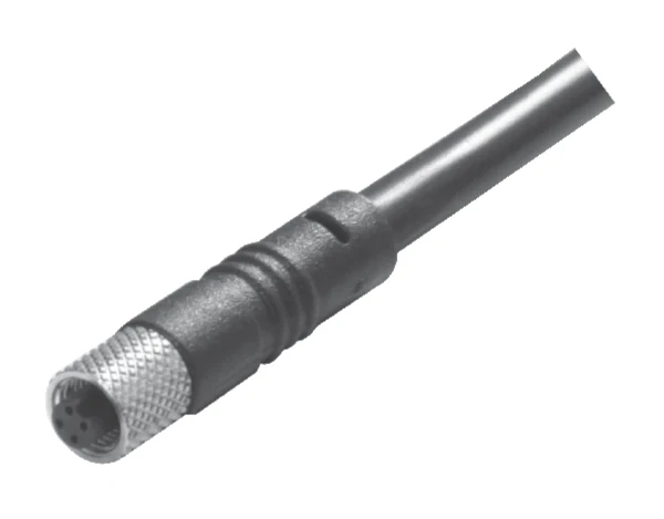 GLOBIX M5 Kabelsteckverbinder – Buchsenkontakte (Female), Ungeschirmt, Gerade